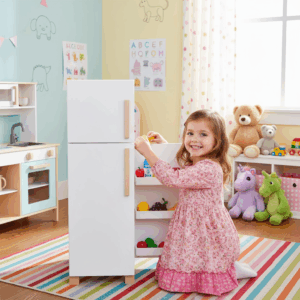 Geladeira de Brinquedo em MDF - Mundo de Imaginação