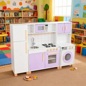 Cozinha Infantil de Brinquedo Completa – Diversão e Aprendizado em um Só Lugar!