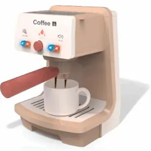 Mini Cafeteira Infantil Com Design Moderno Realista