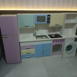 Cozinha Infantil Completa Laqueada – Mundo de Imaginação