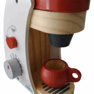 Cafeteira De Brinquedo Educativo Infantil em Madeira